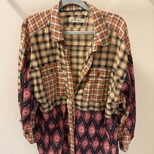 We The Free Multicolor Plaid Shirt